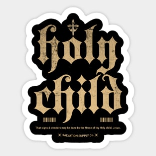 Holy Child Sticker